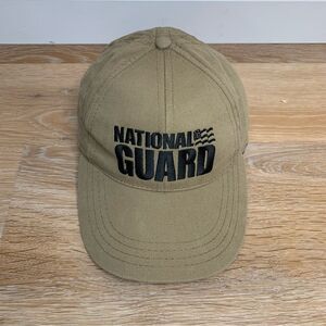 NWOT Crafted with Pride in USA National Guard Brown Hat